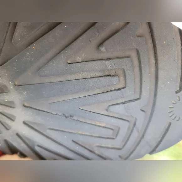 Limited edition Ugg blue orange sequin sheeling leather boots sz 7 - Picture 12 of 12